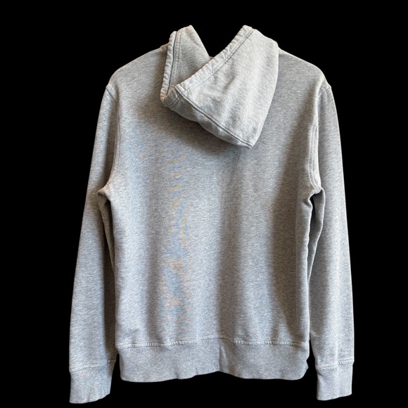 Levi's Grey Cotton Pullover 100% Cotton Hoodie‎ Sweatshirt Women Size M #293 - Picture 2 of 5